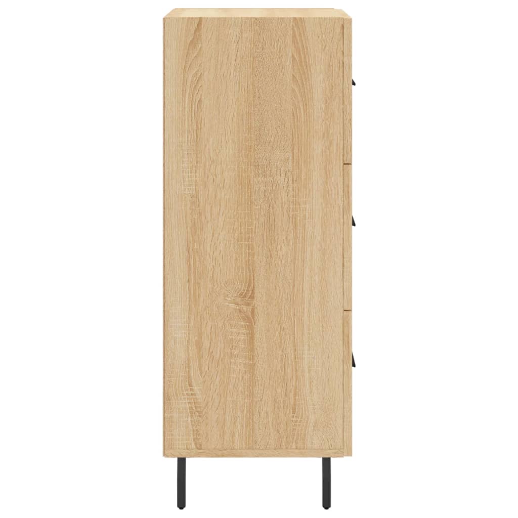 Sideboard Sonoma Oak 34.5x34x90 cm Engineered Wood