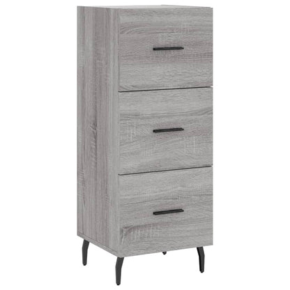 Sideboard Grey Sonoma 34,5x34x90 cm Engineered Wood