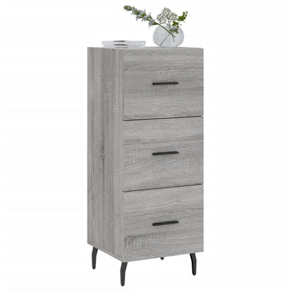 Sideboard Grey Sonoma 34,5x34x90 cm Engineered Wood