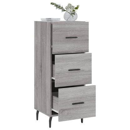 Sideboard Grey Sonoma 34,5x34x90 cm Engineered Wood