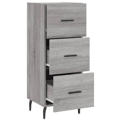 Sideboard Grey Sonoma 34,5x34x90 cm Engineered Wood