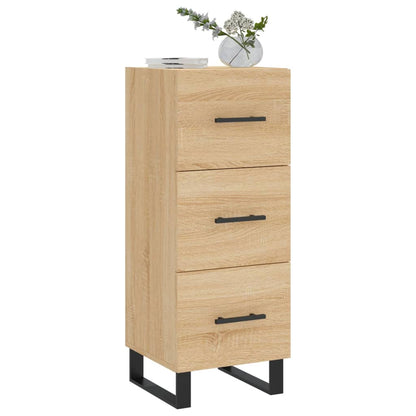 Sideboard Sonoma Oak 34.5x34x90 cm Engineered Wood