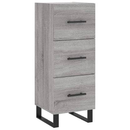 Sideboard Grey Sonoma 34,5x34x90 cm Engineered Wood