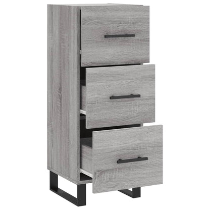 Sideboard Grey Sonoma 34,5x34x90 cm Engineered Wood