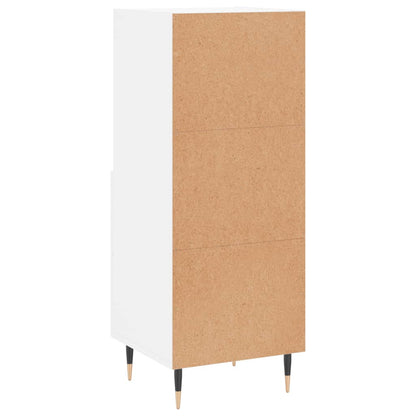 Sideboard White 34.5x34x90 cm Engineered Wood