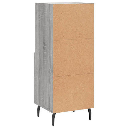 Sideboard Grey Sonoma 34.5x34x90 cm Engineered Wood