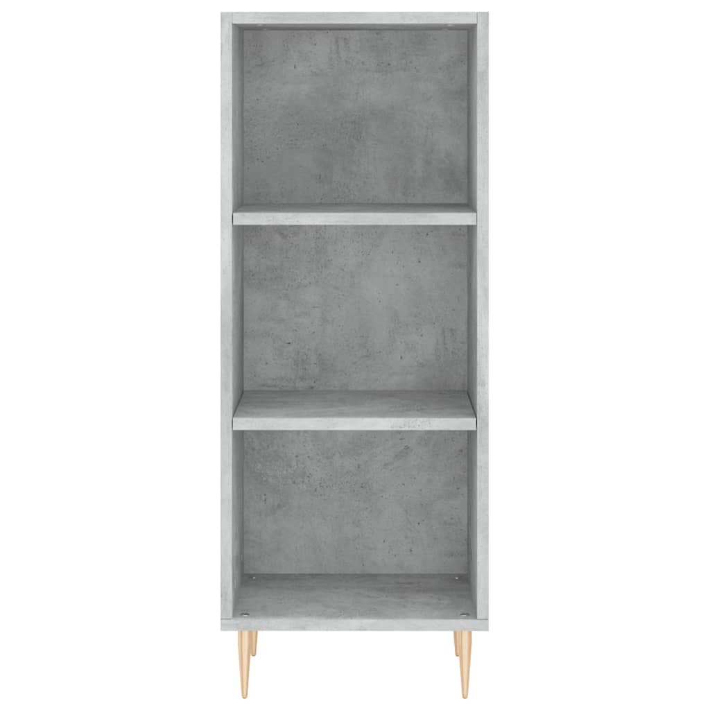 Sideboard Concrete Grey 34.5x32.5x90 cm Engineered Wood