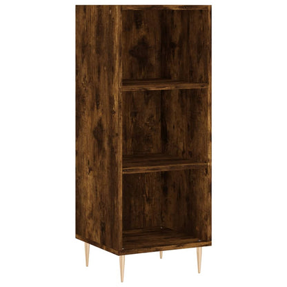 Sideboard Smoked Oak 34.5x32.5x90 cm Engineered Wood
