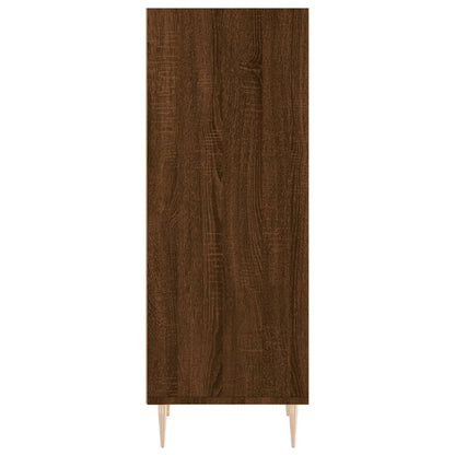 Sideboard Brown Oak 34.5x32.5x90 cm Engineered Wood