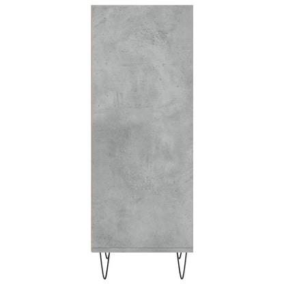 Sideboard Concrete Grey 34.5x32.5x90 cm Engineered Wood