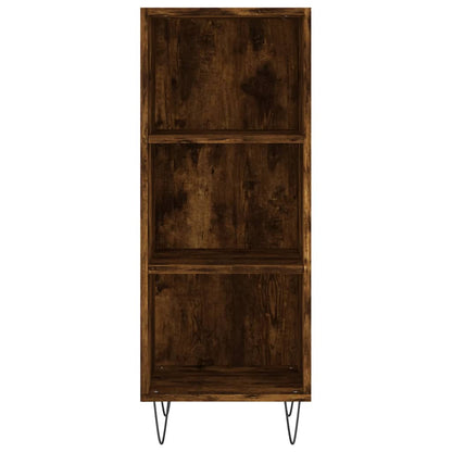 Sideboard Smoked Oak 34.5x32.5x90 cm Engineered Wood