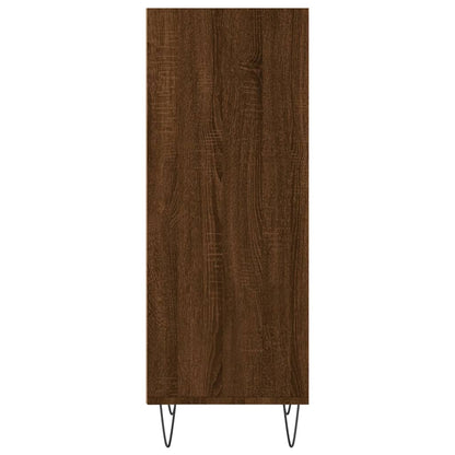 Sideboard Brown Oak 34.5x32.5x90 cm Engineered Wood