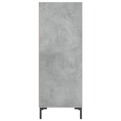 Sideboard Concrete Grey 34.5x32.5x90 cm Engineered Wood