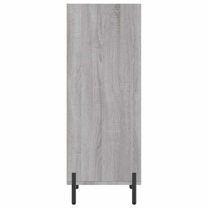 Sideboard Grey Sonoma 34.5x32.5x90 cm Engineered Wood