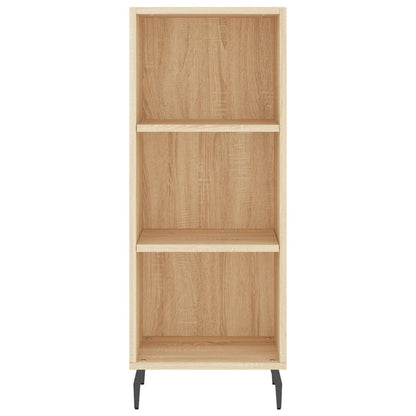 Sideboard Sonoma Oak 34.5x32.5x90 cm Engineered Wood
