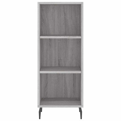 Sideboard Grey Sonoma 34.5x32.5x90 cm Engineered Wood