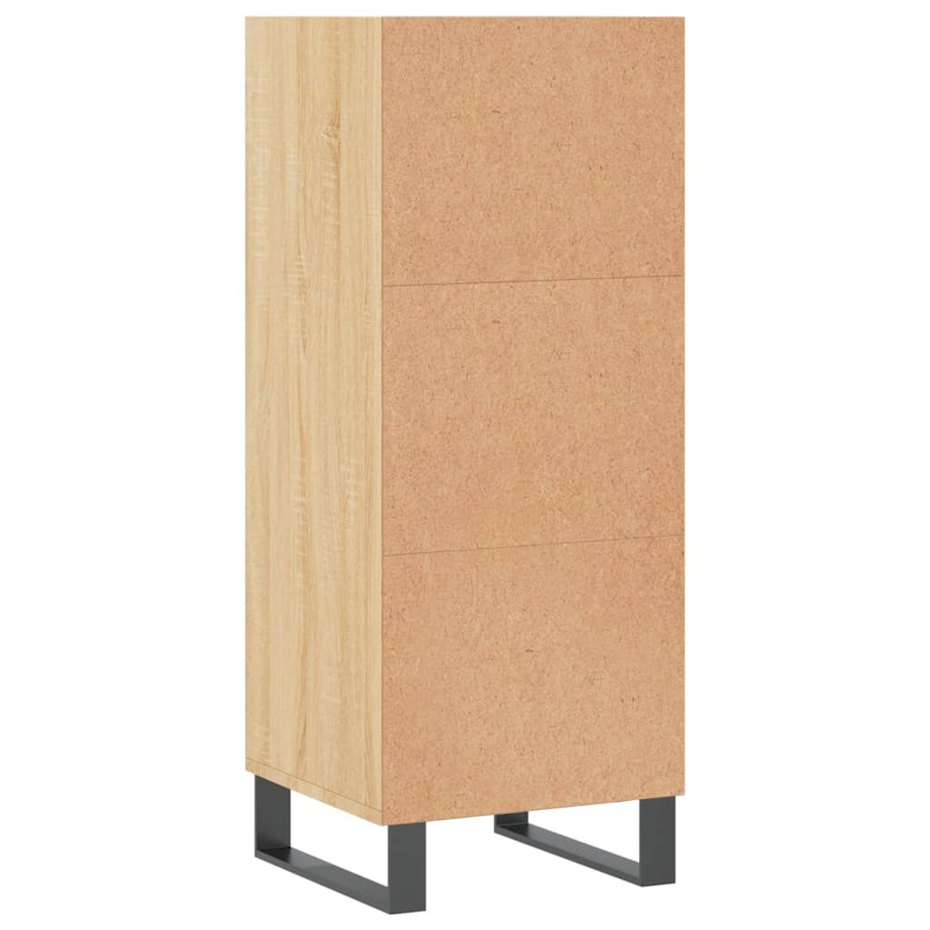 Sideboard Sonoma Oak 34.5x32.5x90 cm Engineered Wood