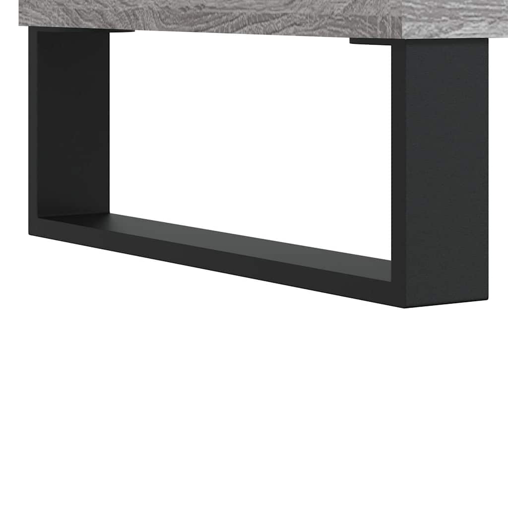 Sideboard Grey Sonoma 34.5x32.5x90 cm Engineered Wood