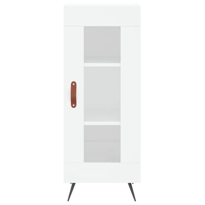 Sideboard White 34.5x34x90 cm Engineered Wood