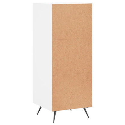 Sideboard White 34.5x34x90 cm Engineered Wood