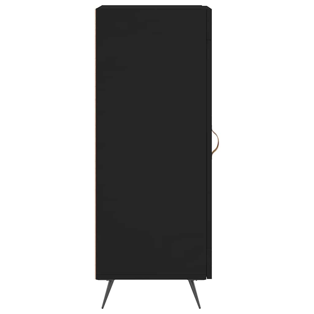Sideboard Black 34,5x34x90 cm Engineered Wood