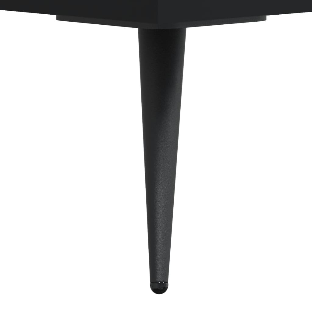 Sideboard Black 34.5x34x90 cm Engineered Wood