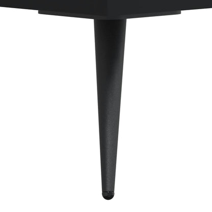 Sideboard Black 34.5x34x90 cm Engineered Wood