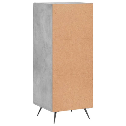 Sideboard Concrete Grey 34.5x34x90 cm Engineered Wood