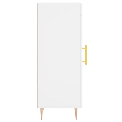 Sideboard White 34,5x34x90 cm Engineered Wood