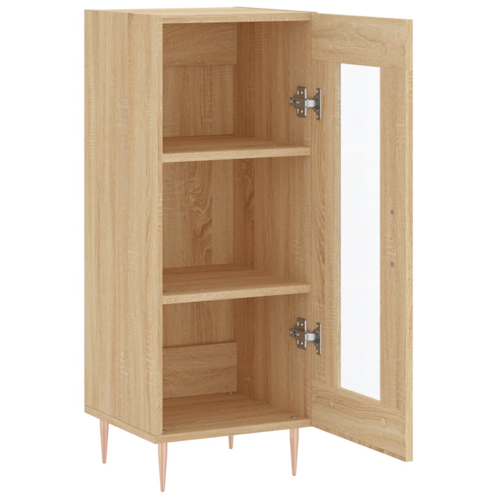 Sideboard Sonoma Oak 34,5x34x90 cm Engineered Wood