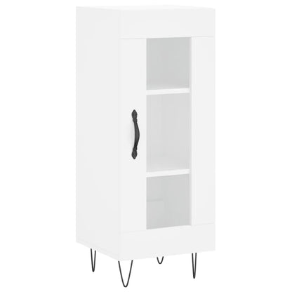 Sideboard White 34.5x34x90 cm Engineered Wood
