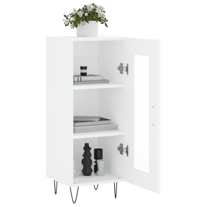 Sideboard White 34.5x34x90 cm Engineered Wood