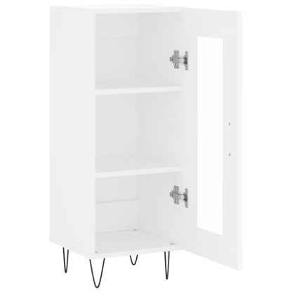 Sideboard White 34.5x34x90 cm Engineered Wood
