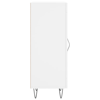 Sideboard White 34.5x34x90 cm Engineered Wood