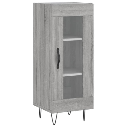 Sideboard Grey Sonoma 34.5x34x90 cm Engineered Wood