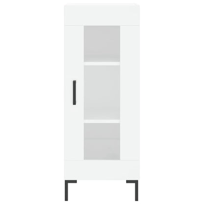 Sideboard White 34.5x34x90 cm Engineered Wood