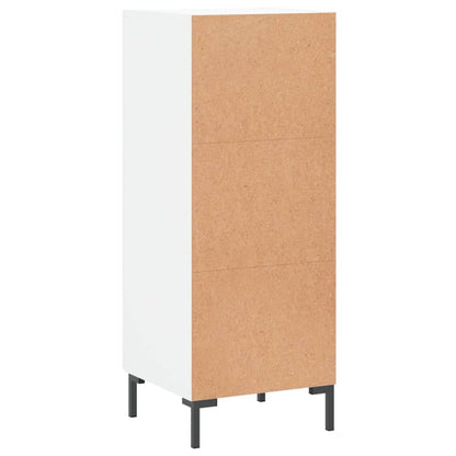 Sideboard White 34.5x34x90 cm Engineered Wood