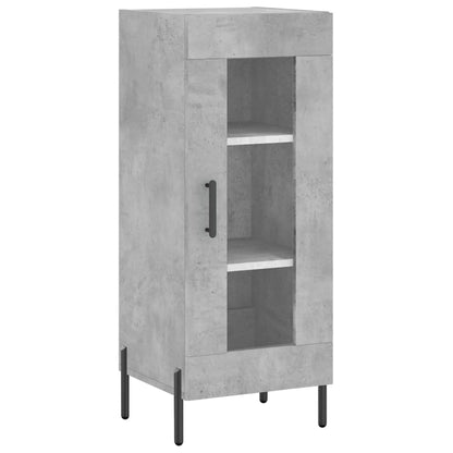 Sideboard Concrete Grey 34.5x34x90 cm Engineered Wood