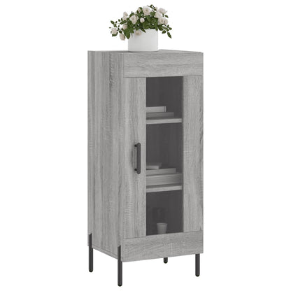 Sideboard Grey Sonoma 34.5x34x90 cm Engineered Wood