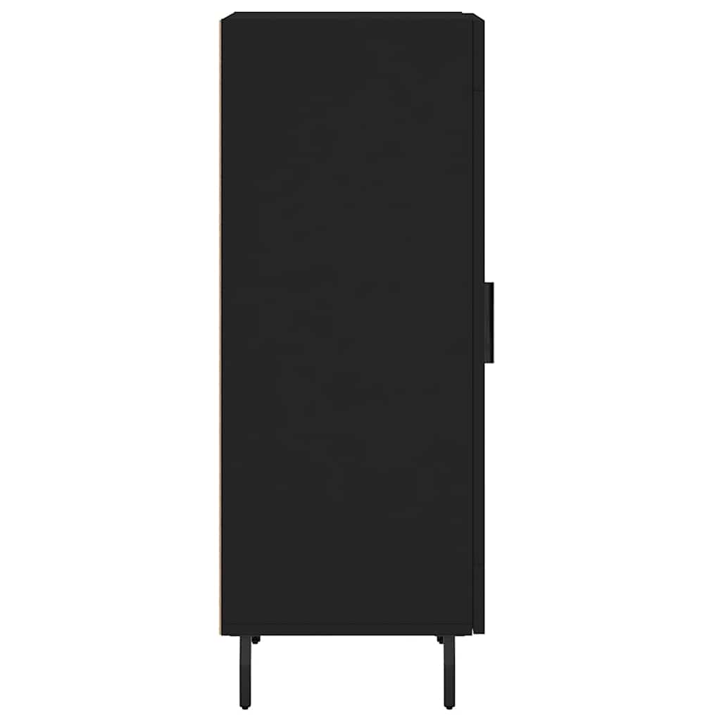 Sideboard Black 34.5x34x90 cm Engineered Wood