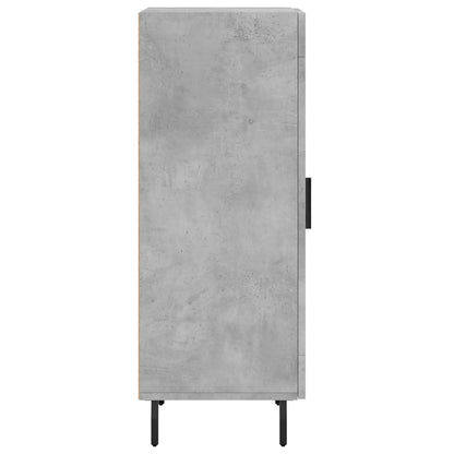 Sideboard Concrete Grey 34.5x34x90 cm Engineered Wood