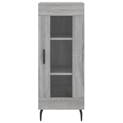 Sideboard Grey Sonoma 34.5x34x90 cm Engineered Wood