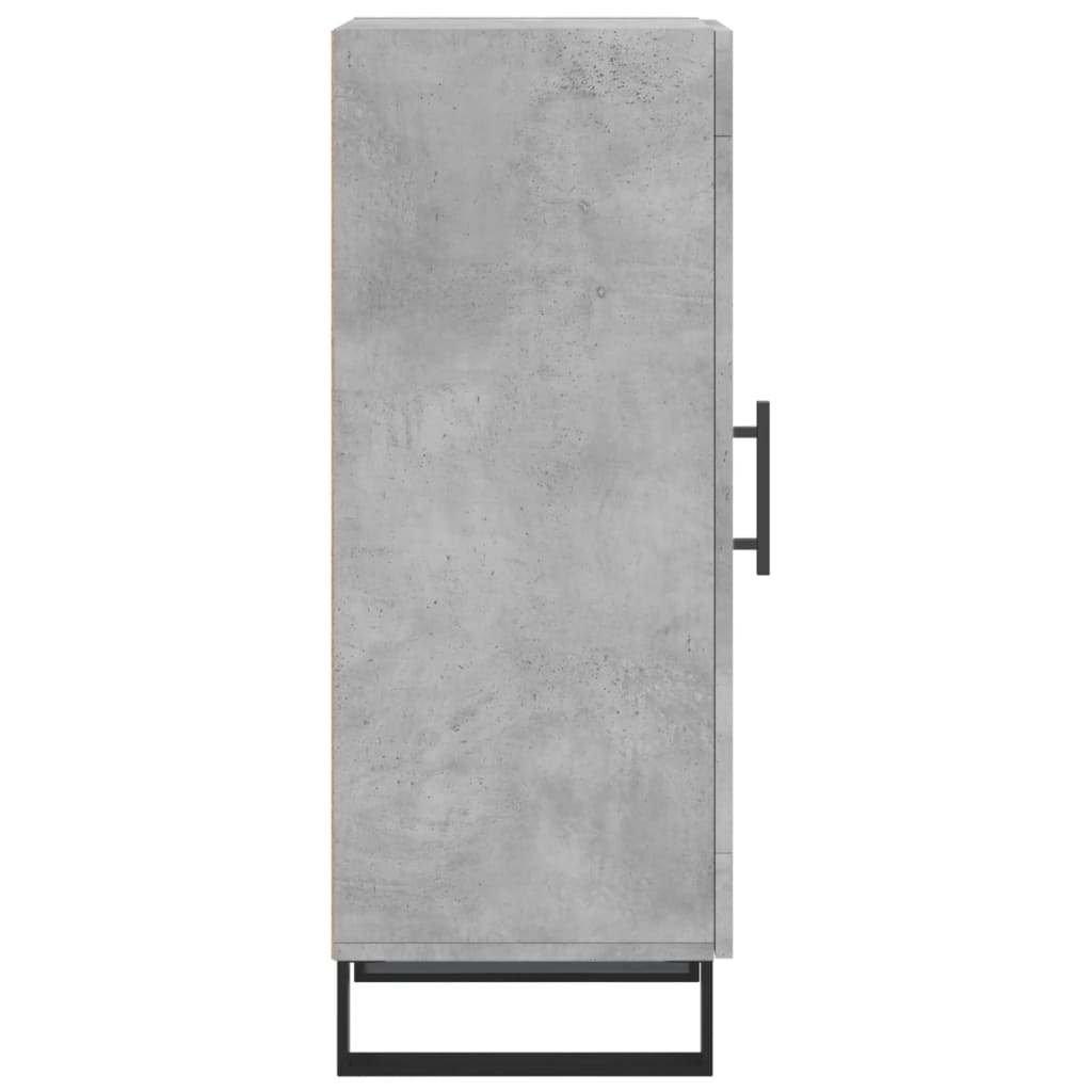 Sideboard Concrete Grey 34.5x34x90 cm Engineered Wood