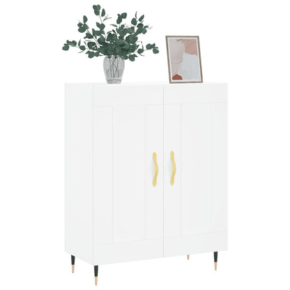 Sideboard White 69.5x34x90 cm Engineered Wood