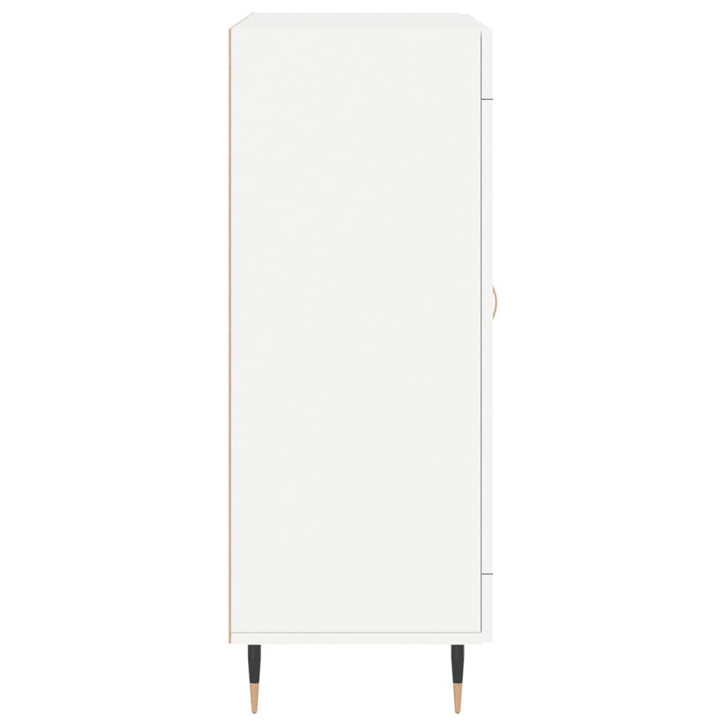 Sideboard White 69.5x34x90 cm Engineered Wood