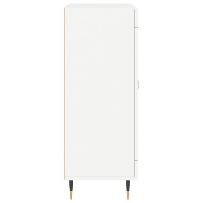 Sideboard White 69.5x34x90 cm Engineered Wood