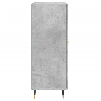 Sideboard Concrete Grey 69,5x34x90 cm Engineered Wood