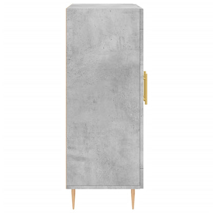 Sideboard Concrete Grey 69.5x34x90 cm Engineered Wood