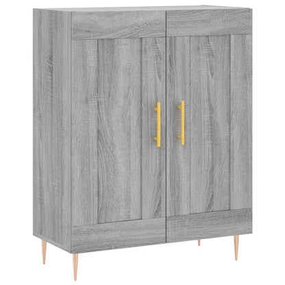 Sideboard Grey Sonoma 69,5x34x90 cm Engineered Wood