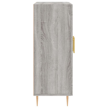 Sideboard Grey Sonoma 69,5x34x90 cm Engineered Wood